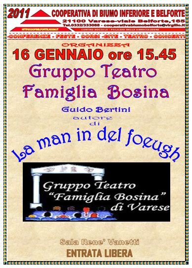 gruppo di teatro famiglia bosina  di varese