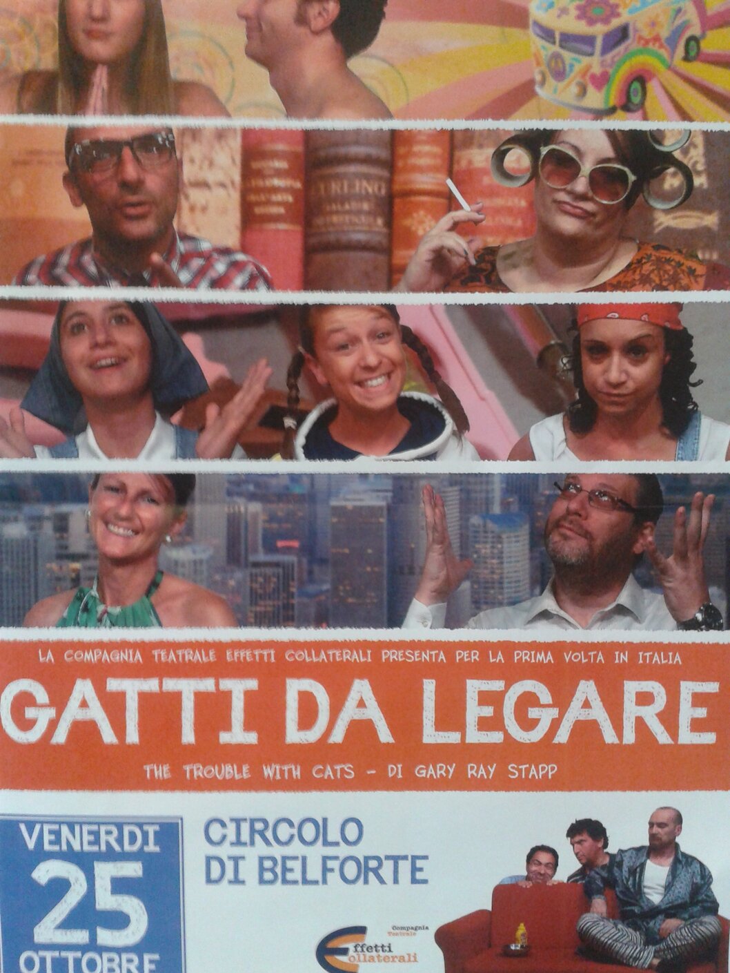 Rassegna teatrale Rasciloria spettacolo con Compagnia teatrale Effetti collaterali