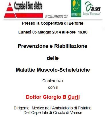 prevenzione e riabilitazione delle malattie muscolo-schelettriche relatore 