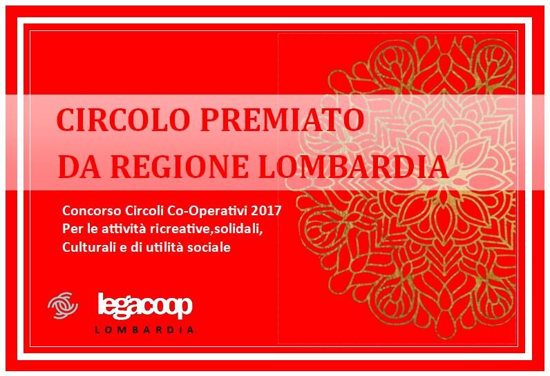 concorso circoli cooperativi Premio regionale cooperativo per le attivita sociali svolte in CoopBelforte