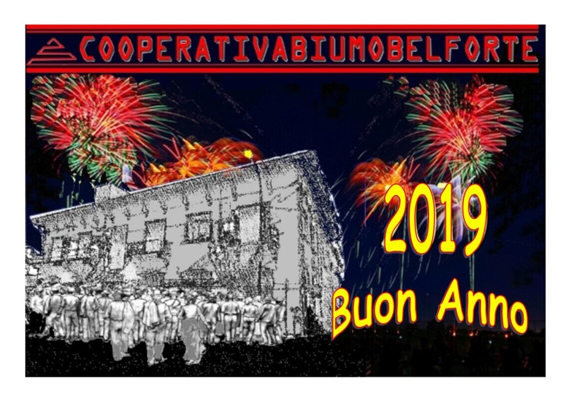 "Festeggiamo insieme un nuovo anno di successi e collaborazione nella nostra cooperativa.  
