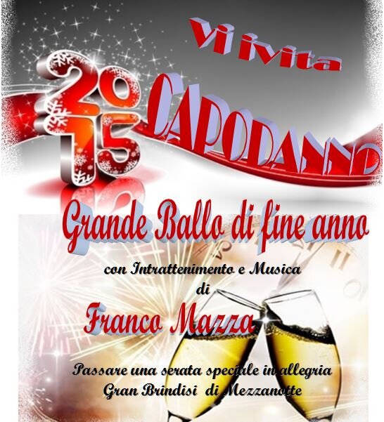 Cenone Danzante musica e balli con orchestra