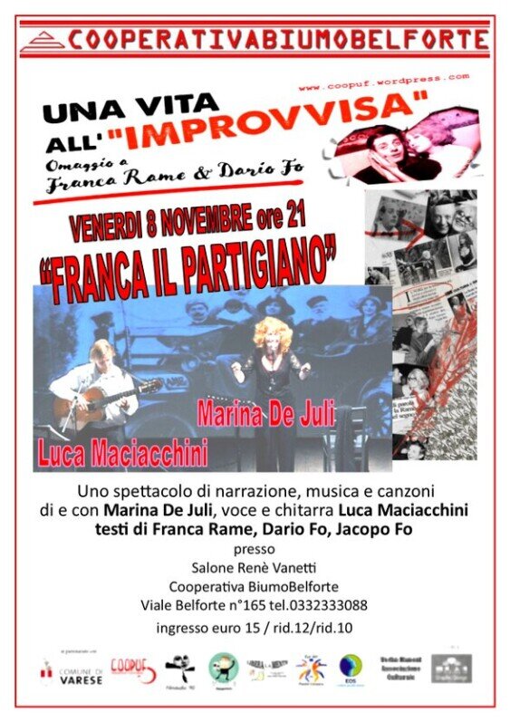 il partigiano Franca Tributo a Franca Rame e Dario Fo