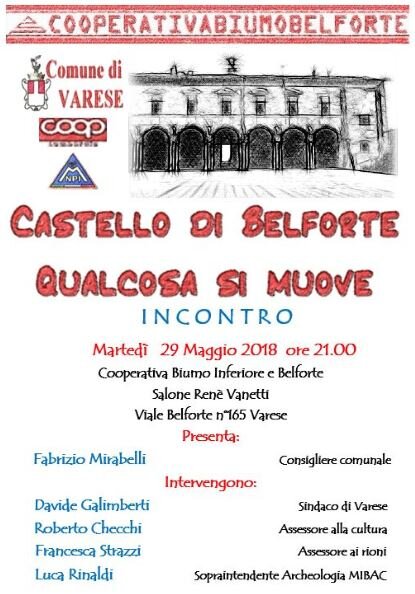 incontro con il quartiere di Belforte  che futuro per il Castello