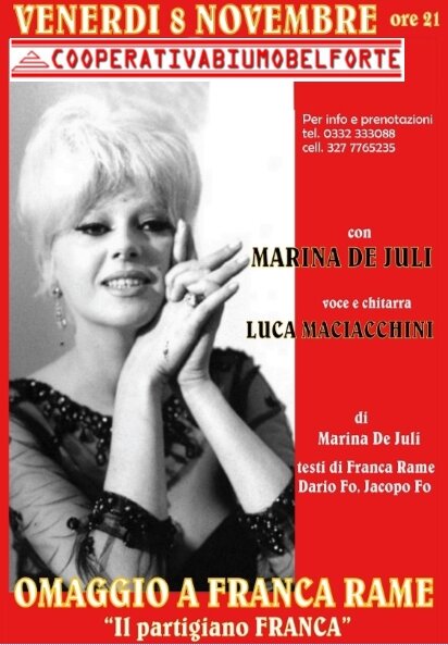 il partigiano Franca Tributo a Franca Rame e Dario Fo