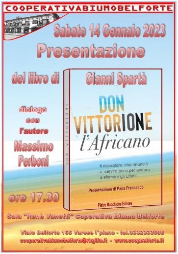 Don vittorione L'Africano presentazine libro