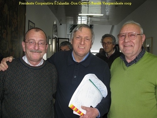 Presidente cooperativa G:Salandin-Don Ciotti-vicepresidente Baraldi