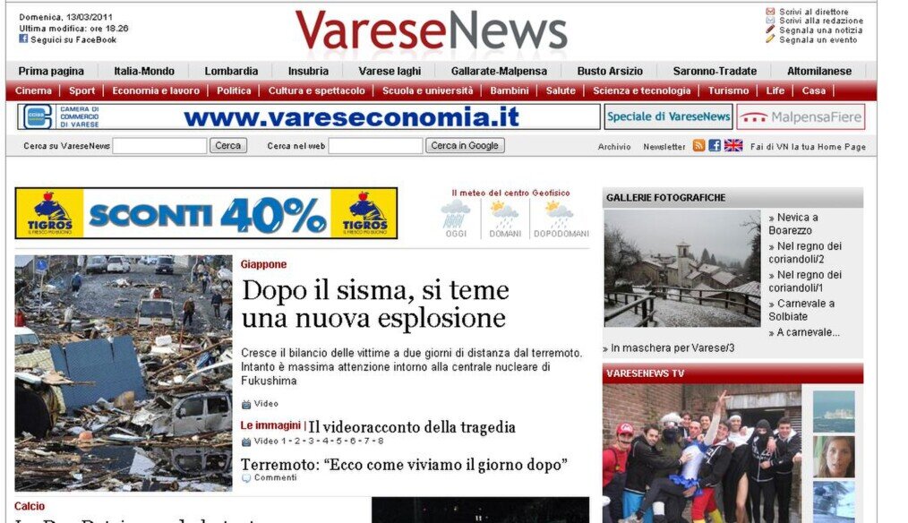 Varesenews notiziario online
