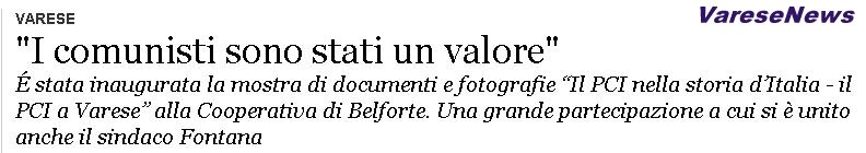 Storia del Partito Comunista Italiano a Varese. Scopri eventi, personaggi e momenti significativi che hanno segnato il nostro passato.