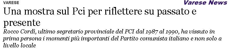 Storia del Partito Comunista Italiano a Varese. Scopri eventi, personaggi e momenti significativi che hanno segnato il nostro passato.